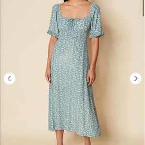 NWT Faithfull the Brand El Paso MIDI dress